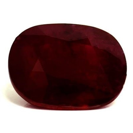 5.18 ct Cushion Red Natural Ruby