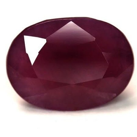7.80 ct Oval Red Natural Ruby