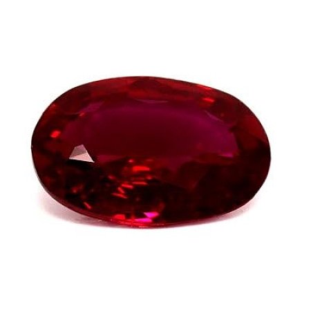 0.48 ct Oval Red Natural Ruby