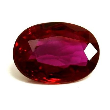 0.53 ct Oval Red Natural Ruby