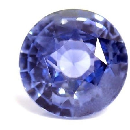 2.55 ct Round Blue Natural Sapphire