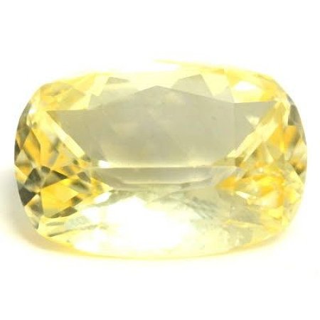 4.64 ct Cushion Yellow Natural Sapphire