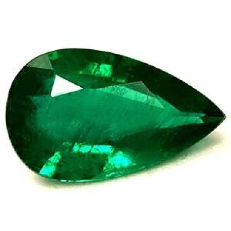 2.35 ct Pear Green Natural Emerald