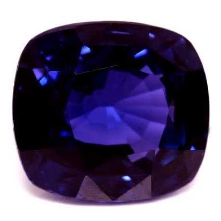 4.02 ct Cushion Purple Natural Sapphire