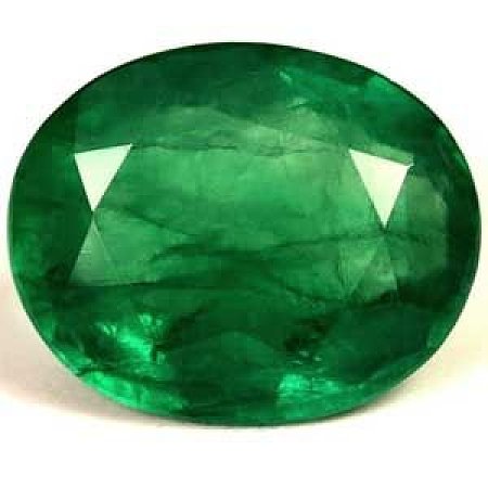 3.55 ct Oval Green Natural Emerald