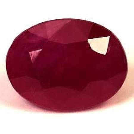 2.26 ct Oval Red Natural Ruby