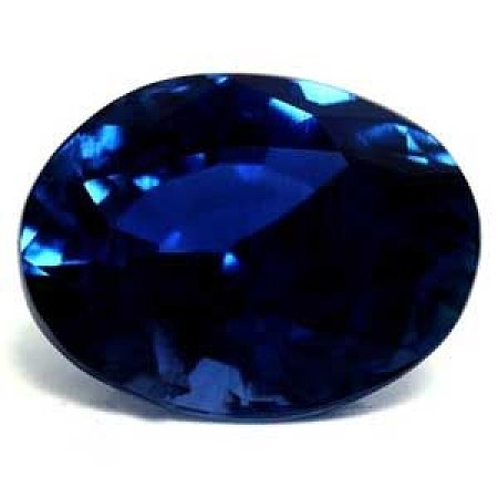 2.90 ct Oval Blue Natural Sapphire