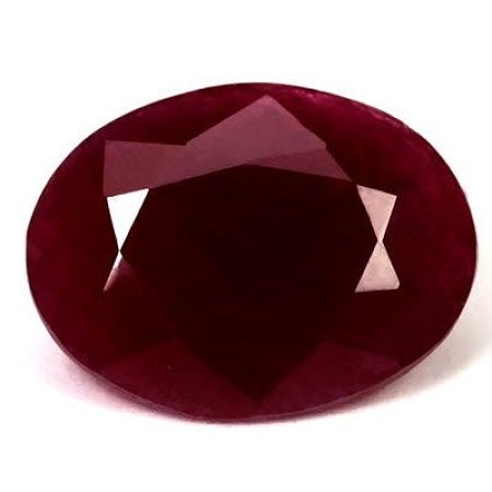 5.32 ct Oval Red Natural Ruby