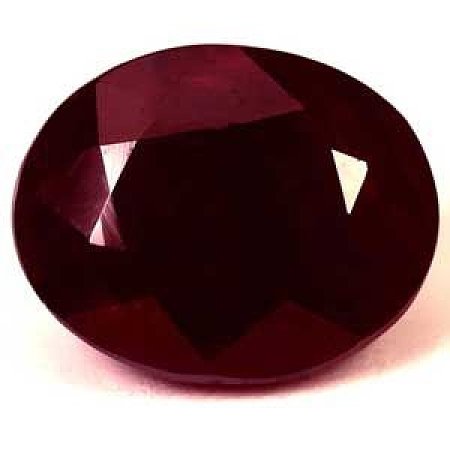 5.30 ct Oval Red Natural Ruby