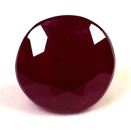 1.18 ct Round Red Natural Ruby