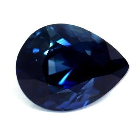 1.03 ct Pear Blue Natural Sapphire