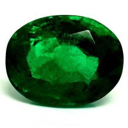 5.15 ct Oval Green Natural Emerald