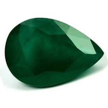 6.40 ct Pear Green Natural Emerald