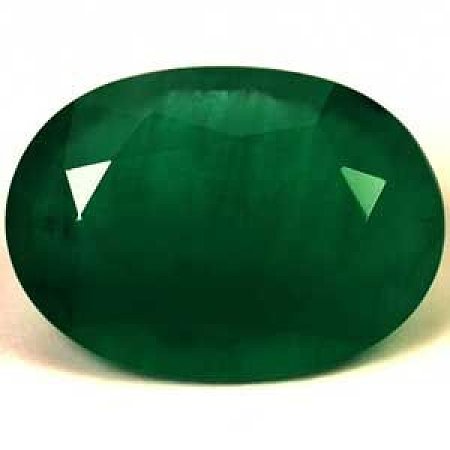 3.65 ct Oval Green Natural Emerald