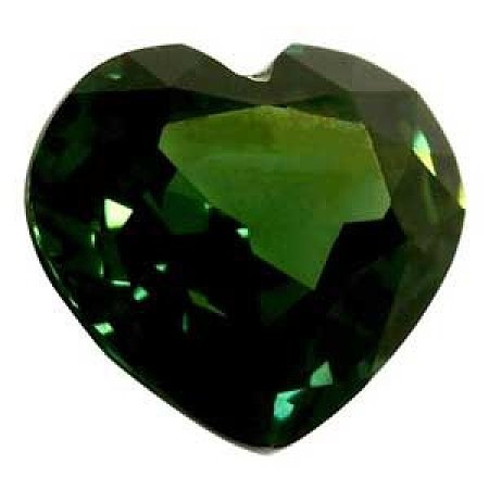 2.01 ct Heart Green Natural Sapphire