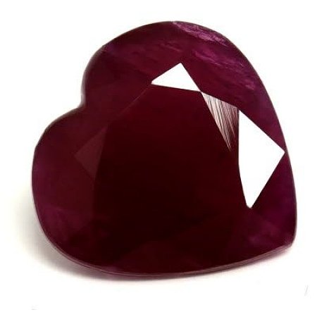 5.88 ct Heart Red Natural Ruby