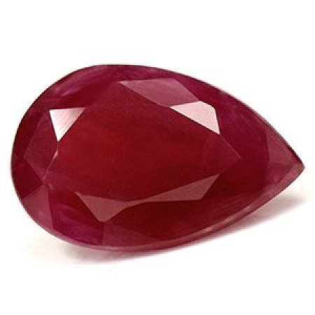 1.59 ct Pear Red Natural Ruby