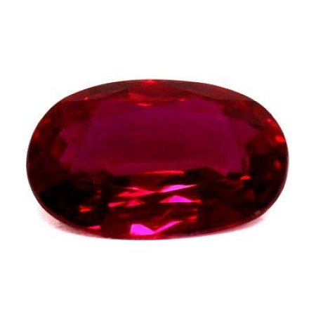0.58 ct Oval Red Natural Ruby