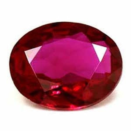 0.61 ct Oval Red Natural Ruby