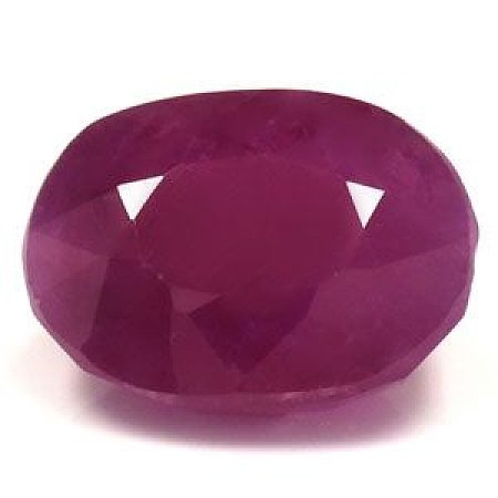 2.73 ct Oval Red Natural Ruby