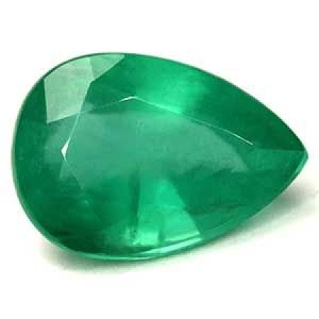 3.17 ct Pear Green Natural Emerald