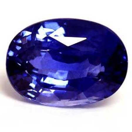 3.03 ct Oval Blue Natural Sapphire