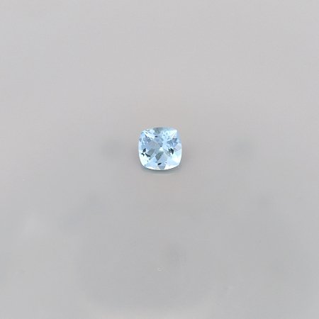 1.34 ct Cushion Blue Natural Aquamarine