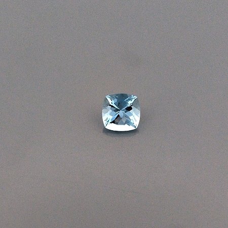 1.41 ct Cushion Blue Natural Aquamarine