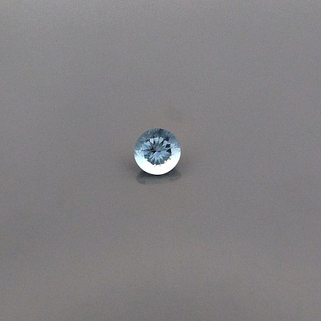 2.66 ct Round Blue Natural Aquamarine