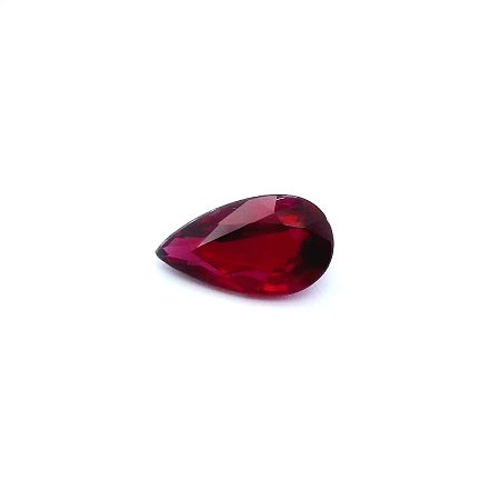 1.37 ct Pear Red Natural Ruby