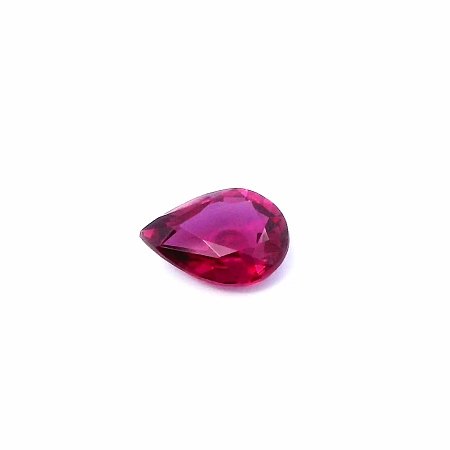 0.78 ct Pear Red Natural Ruby