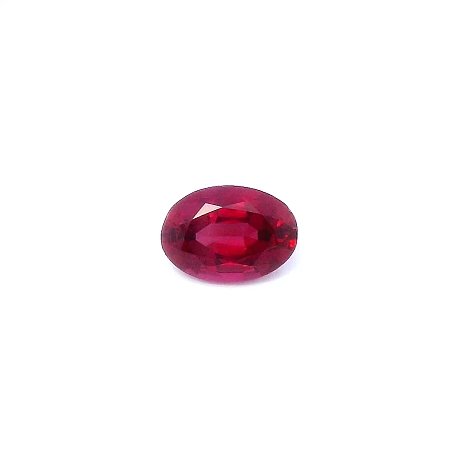 0.55 ct Oval Red Natural Ruby