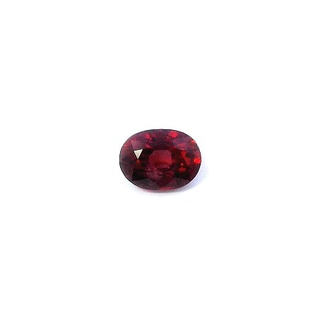 0.57 ct Oval Red Natural Ruby