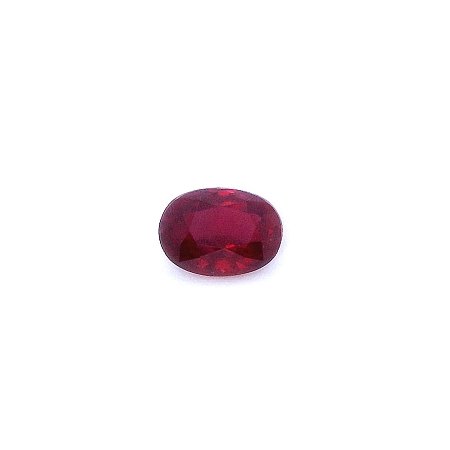 0.63 ct Oval Red Natural Ruby