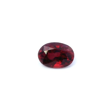 0.69 ct Oval Red Natural Ruby