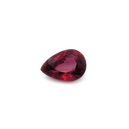 0.78 ct Pear Red Natural Ruby