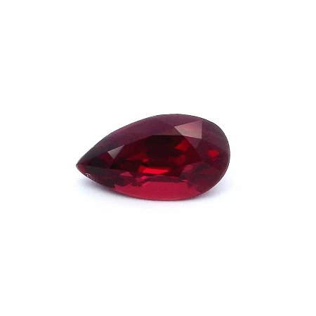 1.04 ct Pear Red Natural Ruby