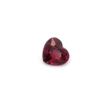 1.29 ct Heart Red Natural Ruby