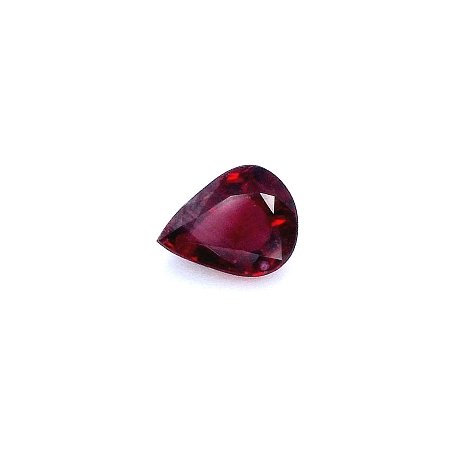 1.47 ct Pear Red Natural Ruby