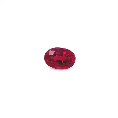 0.77 ct Oval Red Natural Ruby