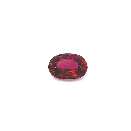 0.69 ct Oval Red Natural Ruby