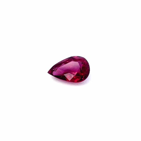 0.52 ct Pear Red Natural Ruby