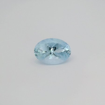 6.55 ct Oval Blue Natural Aquamarine