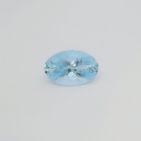 10.05 ct Oval Blue Natural Aquamarine
