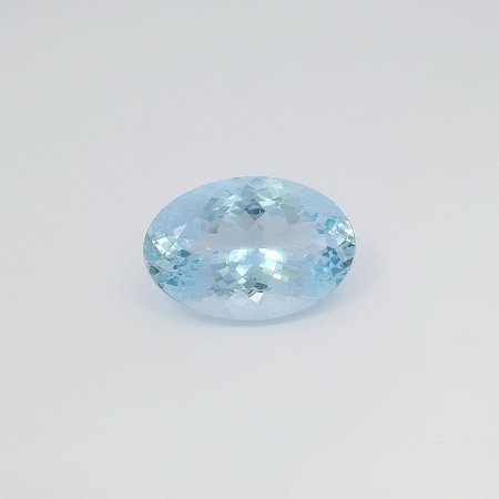 16.57 ct Oval Blue Natural Aquamarine