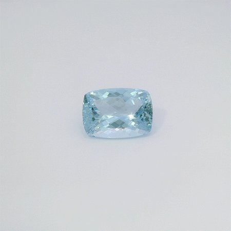 10.87 ct Cushion Blue Natural Aquamarine