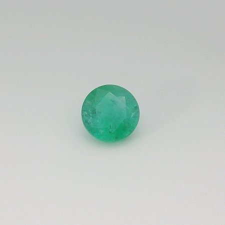 1.41 ct Round Green Natural Emerald