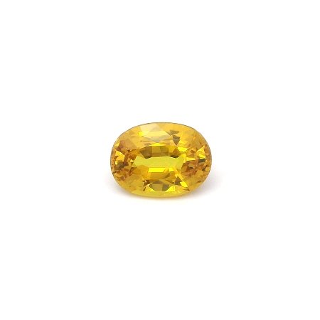 3.32 ct Oval Yellow Natural Sapphire