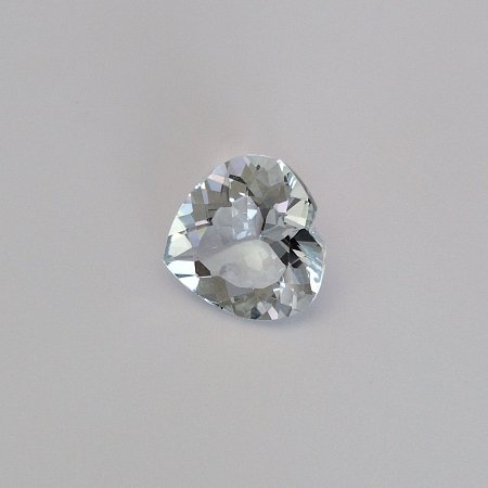 7.42 ct Heart Blue Natural Aquamarine