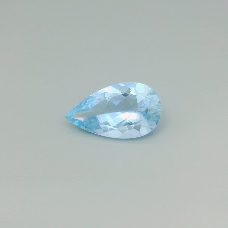 4.99 ct Pear Blue Natural Aquamarine